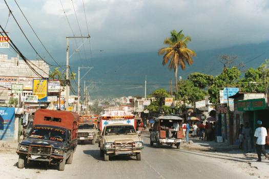 Traffic in Port-au-Prince